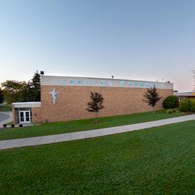 Lansing Catholic High School Building Photo